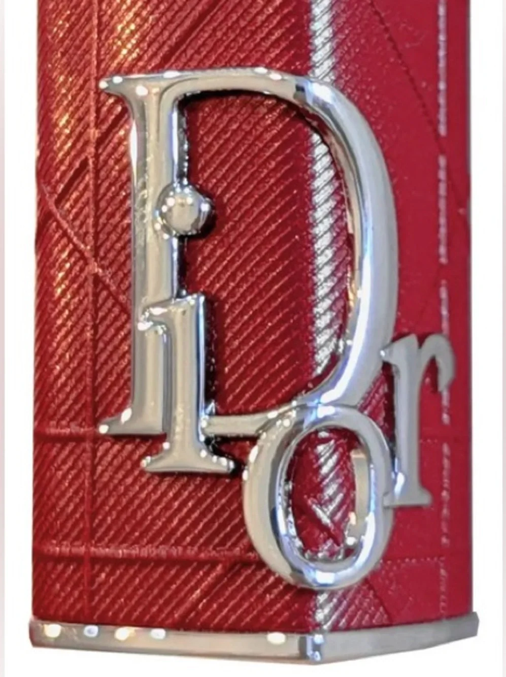 Dior Addict Limited Edition Brick Cannage Shine Lipstick Couture Case NEW/NIB!